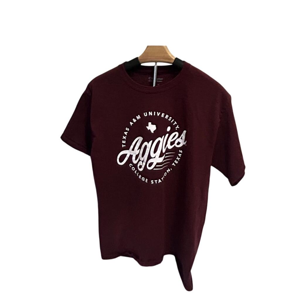 Champion Texas A & M Aggies tshirt short sleeve mens size Med - Picture 1 of 3